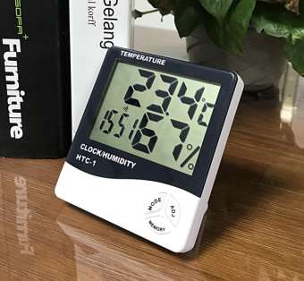 Nhiệt kế ẩm điện tử kim đồng hồ thông minh HTC1