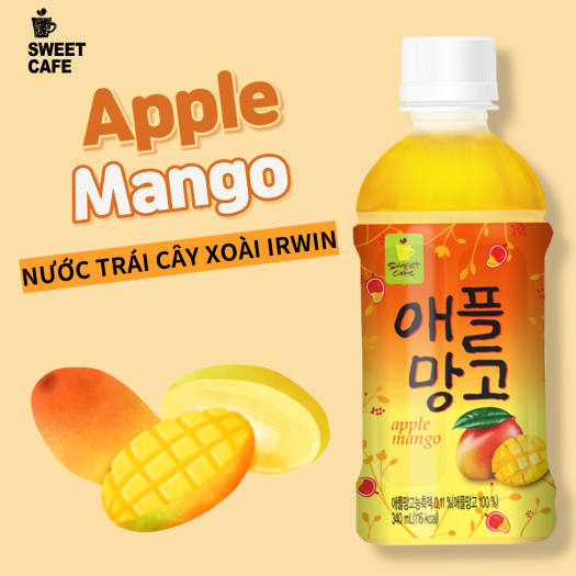 NƯỚC TRÁI CÂY XOÀI IRWIN SWEET CAFÉ APPLE MANGO