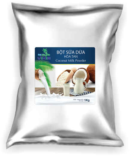 1 kg Bột Sữa Dừa(Cốt Dừa)Nguyên Chất,Không Đường, Dùng Để Nấu Ăn,Pha Chế Sinh Tố, Đồ uống,Hạn Sử dụng 12 tháng