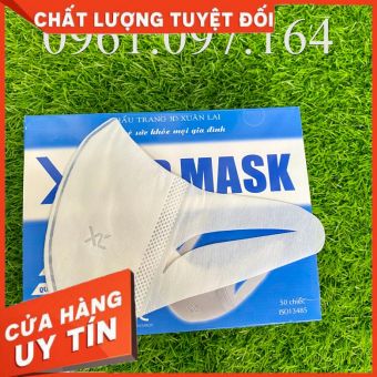 Hộp 50 chiếc Khẩu trang 3D Mask Xuân Lai - Hàng chính hãng