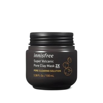 Siêu Mặt Nạ Innisfree Làm Sạch Sâu Se Khít Lỗ Chân Lông - Innisfree Super Volcanic Pore Clay Mask 2X 100ml
