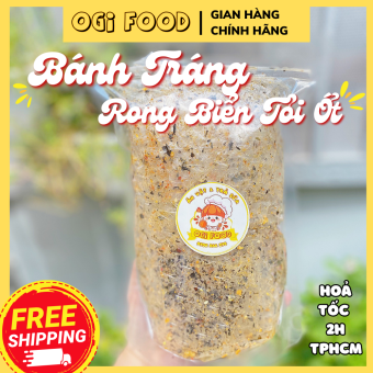 0.5Kg Bánh Tráng Rong Biển Tỏi Ớt Đậm Vị -Có Thể Ăn Chay - Bánh Tráng Tây Ninh | Ăn Vặt OGI FOOD