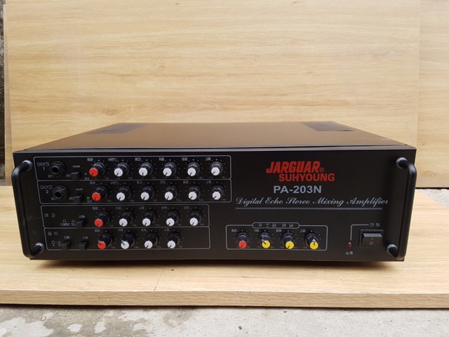 Amply jaguar 203n chạy 12 sò tosiba loại 1