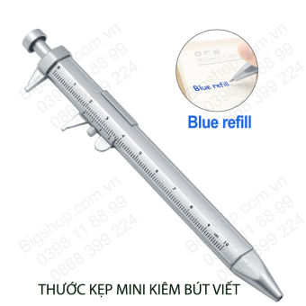 Thước kẹp 0-10cm kiêm bút bi