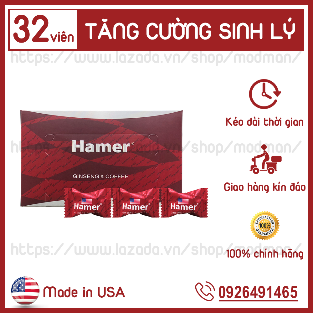 Hộp 32 Viên Kẹo Sâm Mỹ USA Viên Cứng Thơm Ngon Bổ Rẻ Nhất