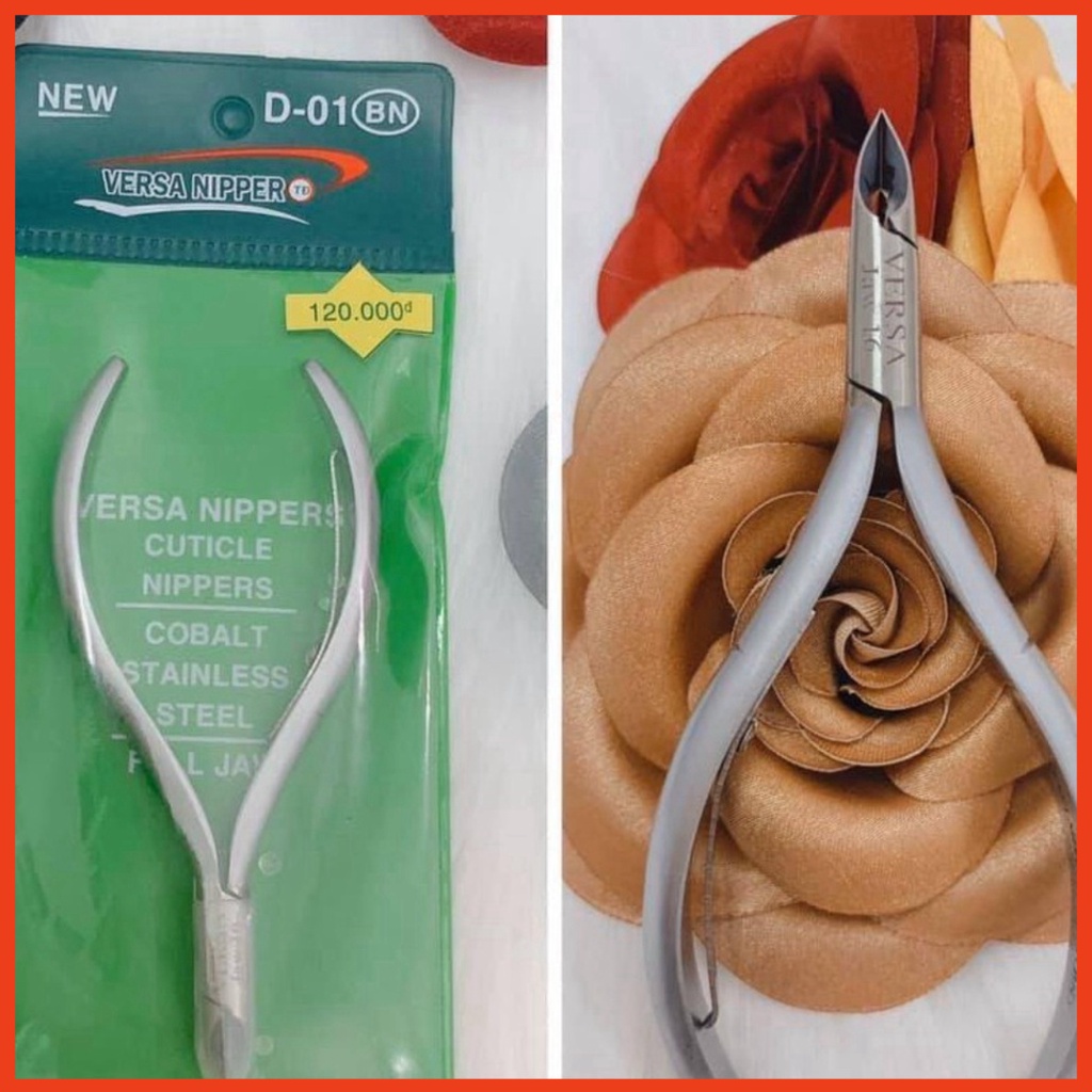 Kềm cắt da inox versa nipper d01-bn làm bằng chất liệu thép không gỉ