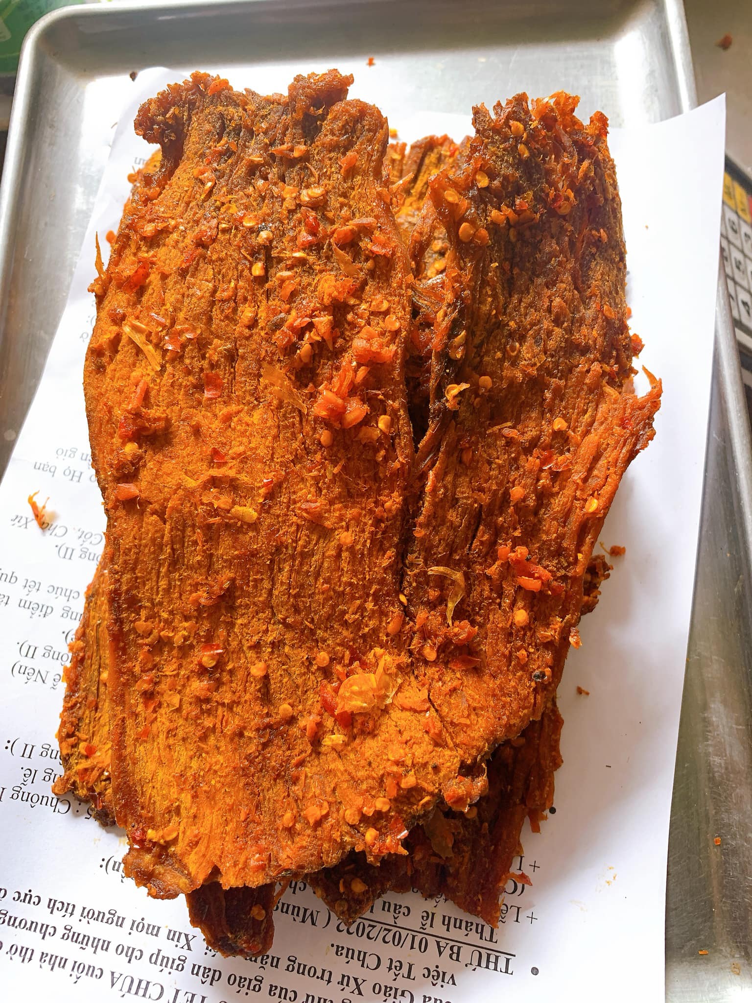 Khô bò sấy mềm nguyên miếng
