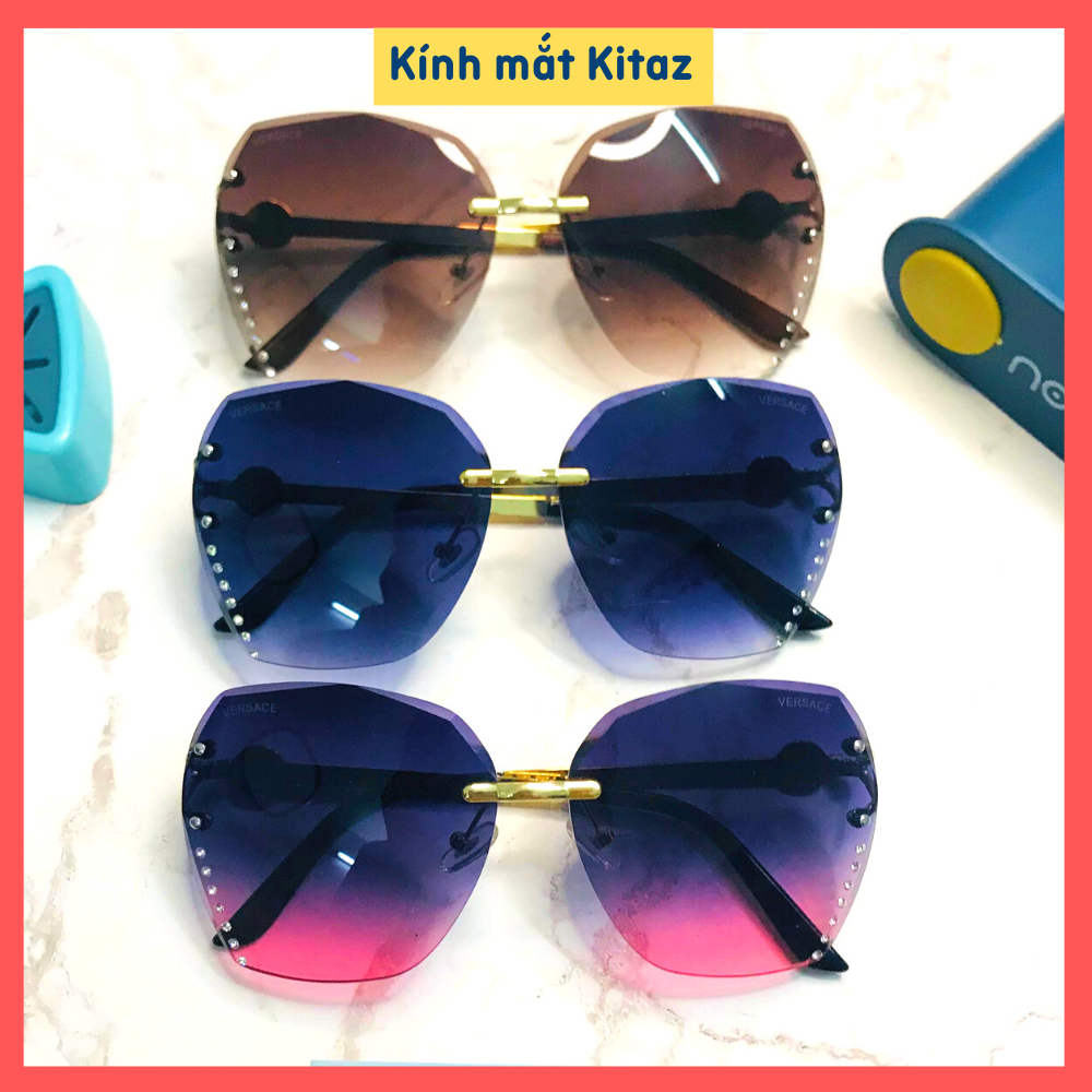 Mắt kính nữ, Kính mát nữ Versace Kitaz thời trang