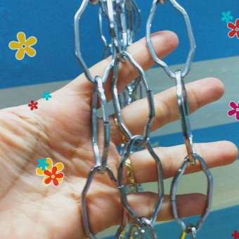 Dây xích inox treo quần áo đa năng