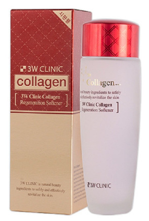 Nước hoa hồng Collagen 3w clinic Regeneration Softener 150ml– Hàn quốc