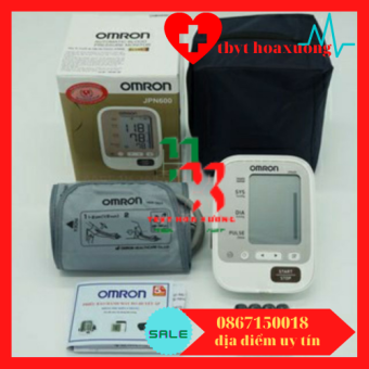 Máy đo huyết áp Omron JPN600 tặng bộ đổi nguồn