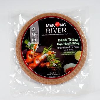 Bánh Tráng gạo lứt huyết rồng MeKong River 22cm (Cuốn gỏi)