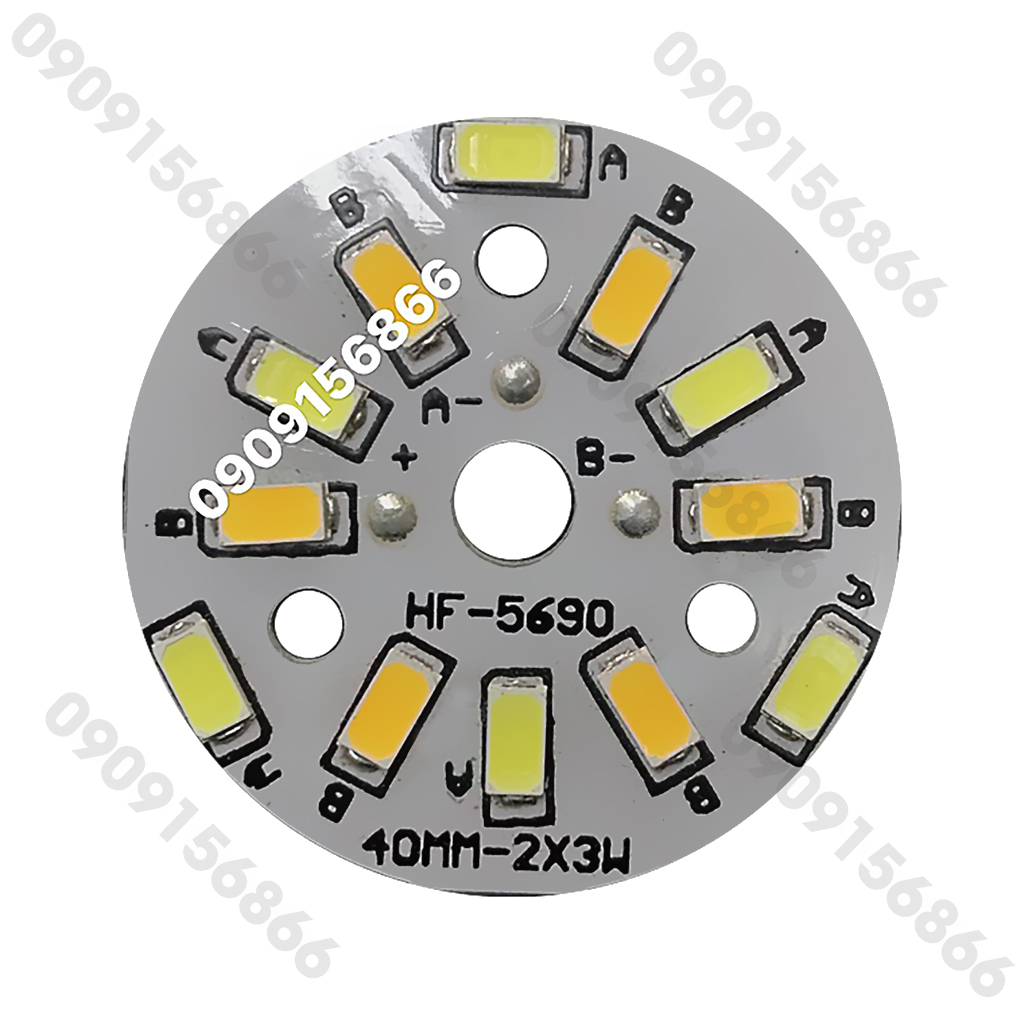 Led vỉ tròn 3 màu 3w-5w-7w-9w-12w