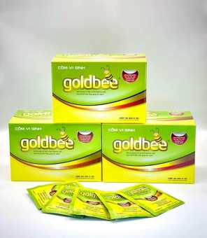 Cốm Vi Sinh Goldbee Giúp Tăng Cường Tiêu Hóa,Hỗ Trợ Ăn Ngon Cải Thiện Tiêu Hóa Hộp 30 Gói Cốm