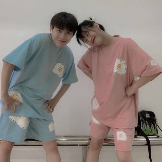 SÉT BỘ ĐỒ NGỦ SÉT ĐỒ CẶP NAM NỮ THUN COTTON THOÁNG MÁT SIÊU XINH SIÊU CUTE NAM NỮ TP