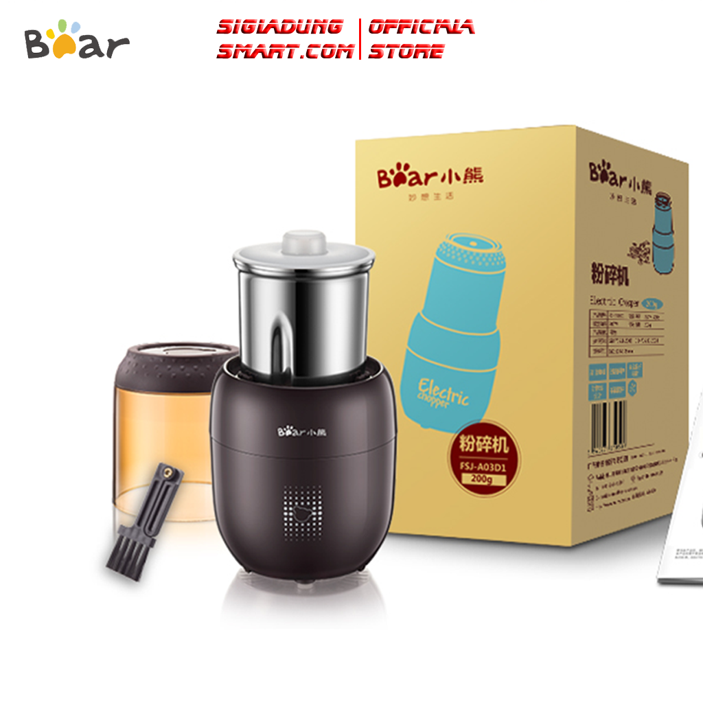 Máy xay thực phẩm khô bear fsj- a03d1s chính hãng bảo hành 12 tháng