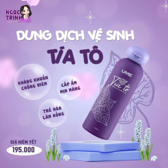 Dung Dịch Vệ Sinh Tía Tô Ume Ngọc Trinh