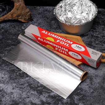 Cuộn Giấy Bạc Bọc Nướng Thức Ăn ALUMINIUM Tiện Dụng Kích Thước 30cm x 1.2m