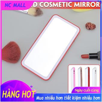 Đèn LED Chiếu Sáng Gương Trang Điểm Mỹ Phẩm Bàn Trang Điểm Bàn Trang Điểm Cạo Râu + Cáp Sạc USB 4 Màu