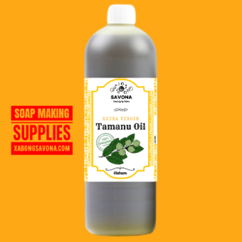 Dầu Mù U Xanh 1 Lit - Dầu Mù U Vàng - Tamanu Oil 1Lit SavonA