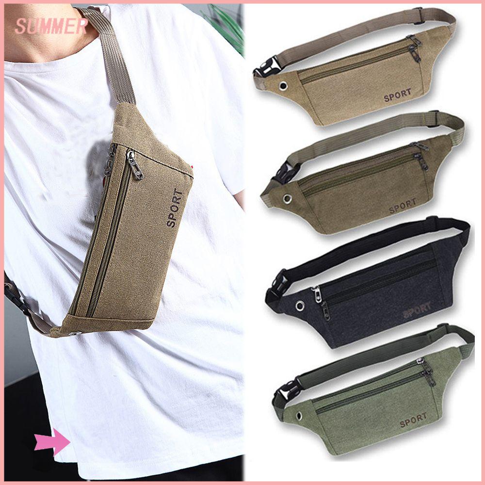 Pinfect Multi-pocket Chest Bag Casual PU Leather Funny Pack Bum Bag  Adjustable for Party