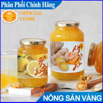 Mật Ong Chanh Hàn quốc Dream Corporation  1kg GỪNG MẬT ONG HÀN QUỐC