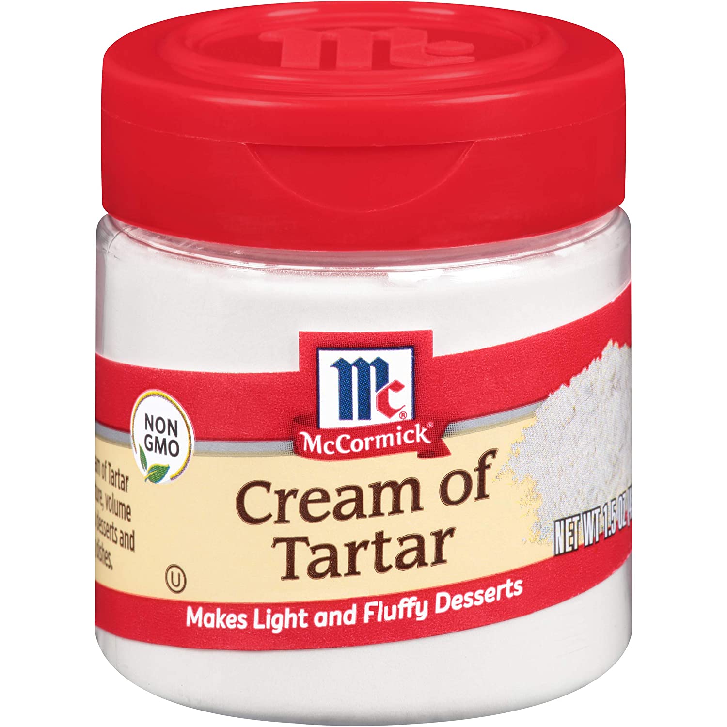 BỘT KEM TARTAR LÀM BÁNH McCormick Cream Of Tartar, Baking, Non GMO, 42g