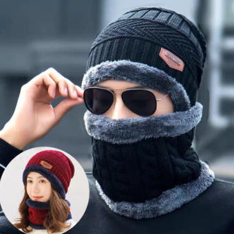 Set Mũ Len Beanie Và Khăn Choàng Cổ Giữ Ấm Cho Mùa Đông , Mũ Len Trùm Đầu Ninja Lót Lông Che Kín Cổ Gáy Ấm Áp Mùa Đông Thích Hợp Nam Và Nữ , Mũ Len Mùa Đông, Nón Len, Mũ Len Hàn Quốc, Mũ Len Nam Nữ Giá Rẻ