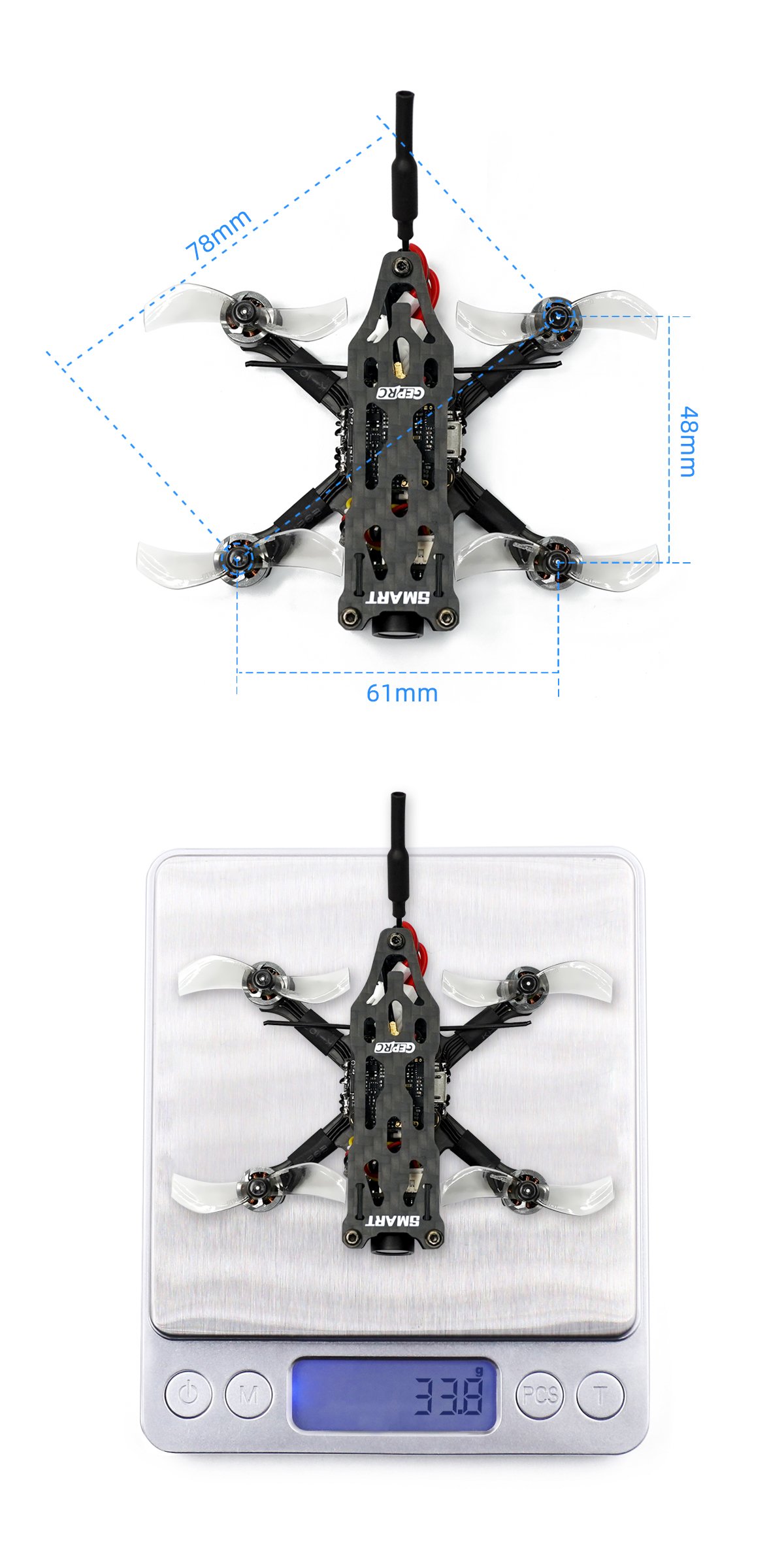 GEPRC SMART16 Freestyle FPV Drone ELRS · v25