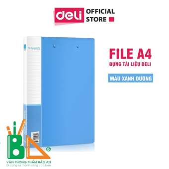 File A4 đựng tài liệu Deli, Xanh da trời - 1 cái - 5309