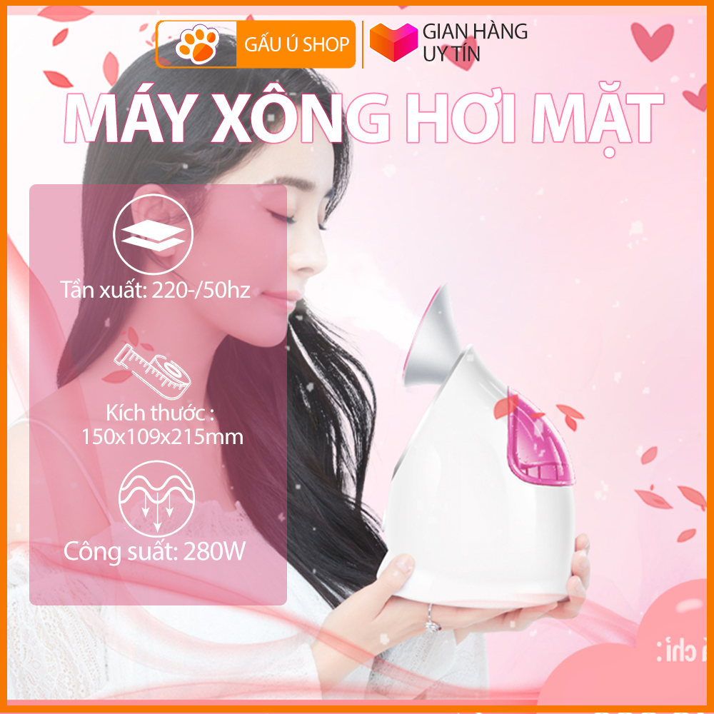 Máy xông hơi mặt seka chính hãng công suất 280w - máy xông mặt làm đẹp da