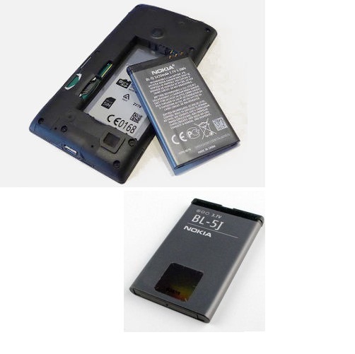 Pin bl-5j dùng cho nokia 200/201/2010/302/c3-00/x1-00/x1-01/x6-00/5800/5230/5232/5233/5235...
