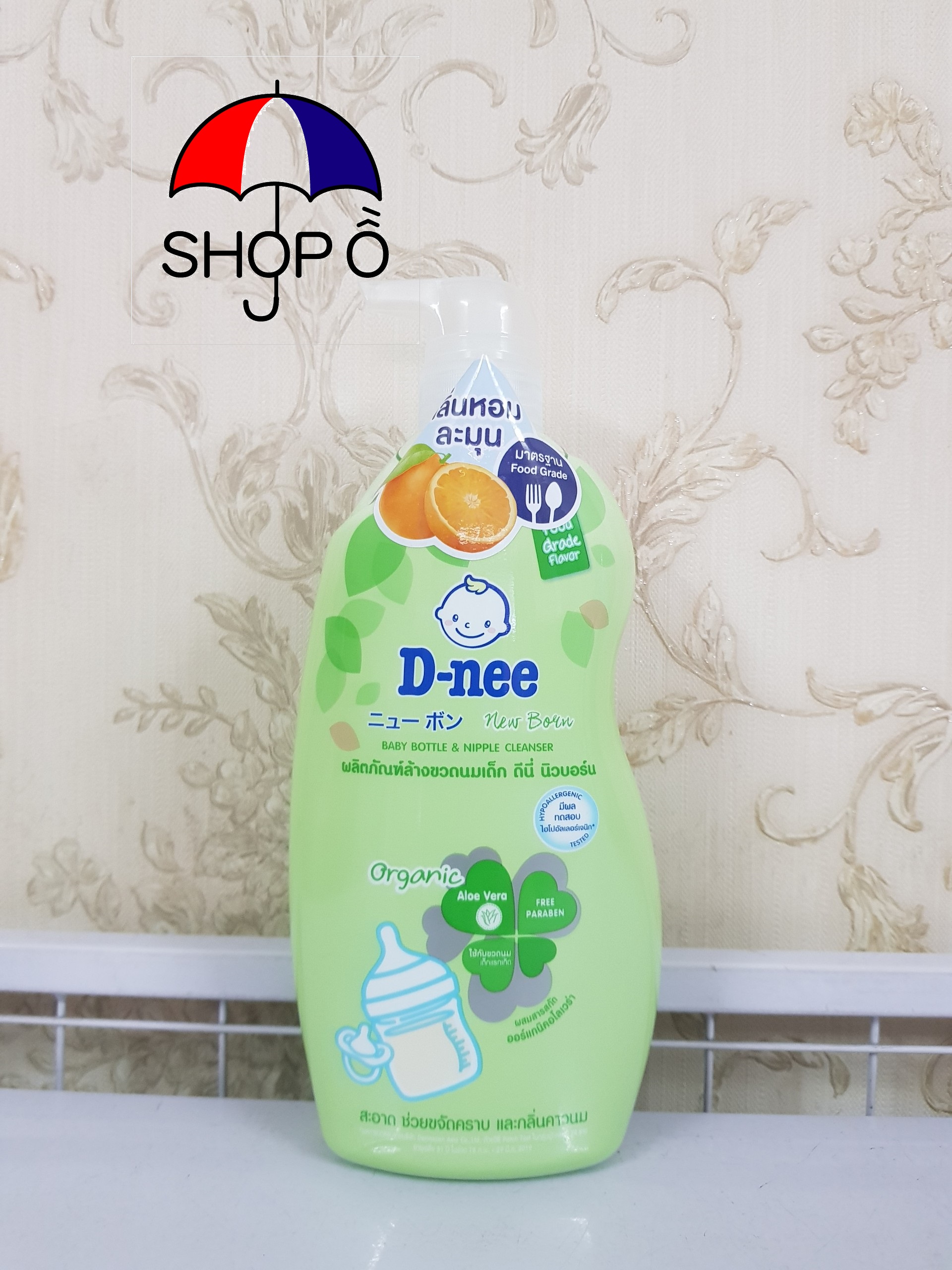 [HCM]Chai nước rửa bình sữa Dnee 620ml