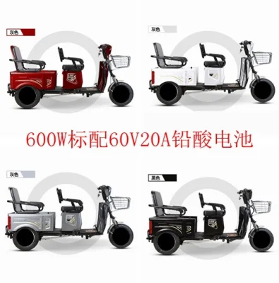 The new elderly leisure electric tricycle, adult transportation tricycle, the elderly electric small family car (11)