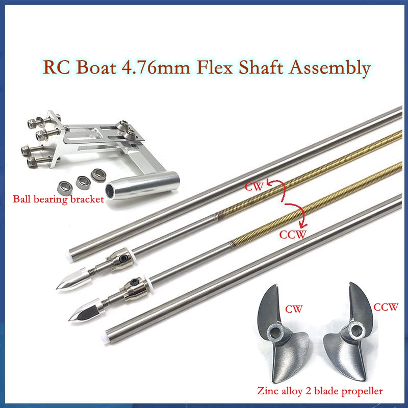 Rc boat best sale flex shaft assembly