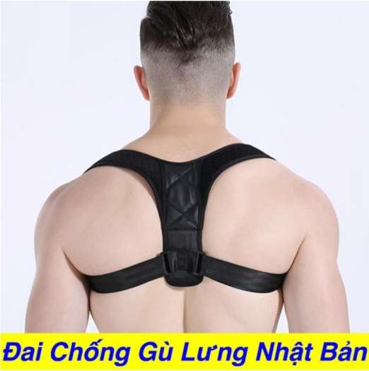 Đai Chống Gù Lưng Nhật Bản Royal Posture Đai Chống Gù Lưng Nam Nữ- Giữ Đúng Tư Thế Chống Cong Vẹo Định Hình Vai  Lưng  Cổ. Chất Liệu Vải Thoáng Mát Không Gây Khó Chịu Khi Sử Dụng.