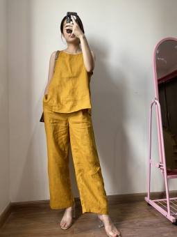 Quần dài linen tưng