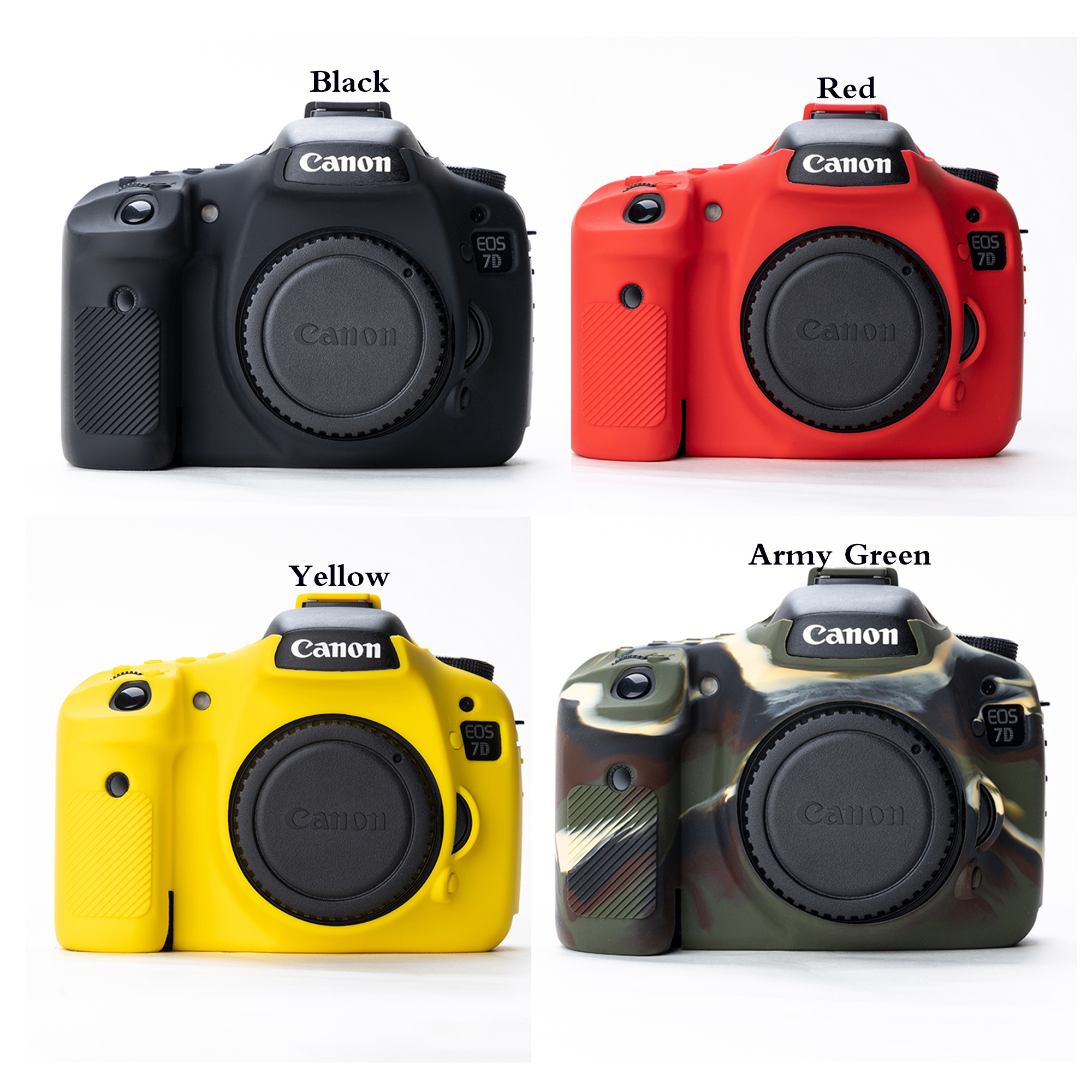 Vỏ máy ảnh silicon mềm dành cho canon eos 6d mark ii 6dii 6d2