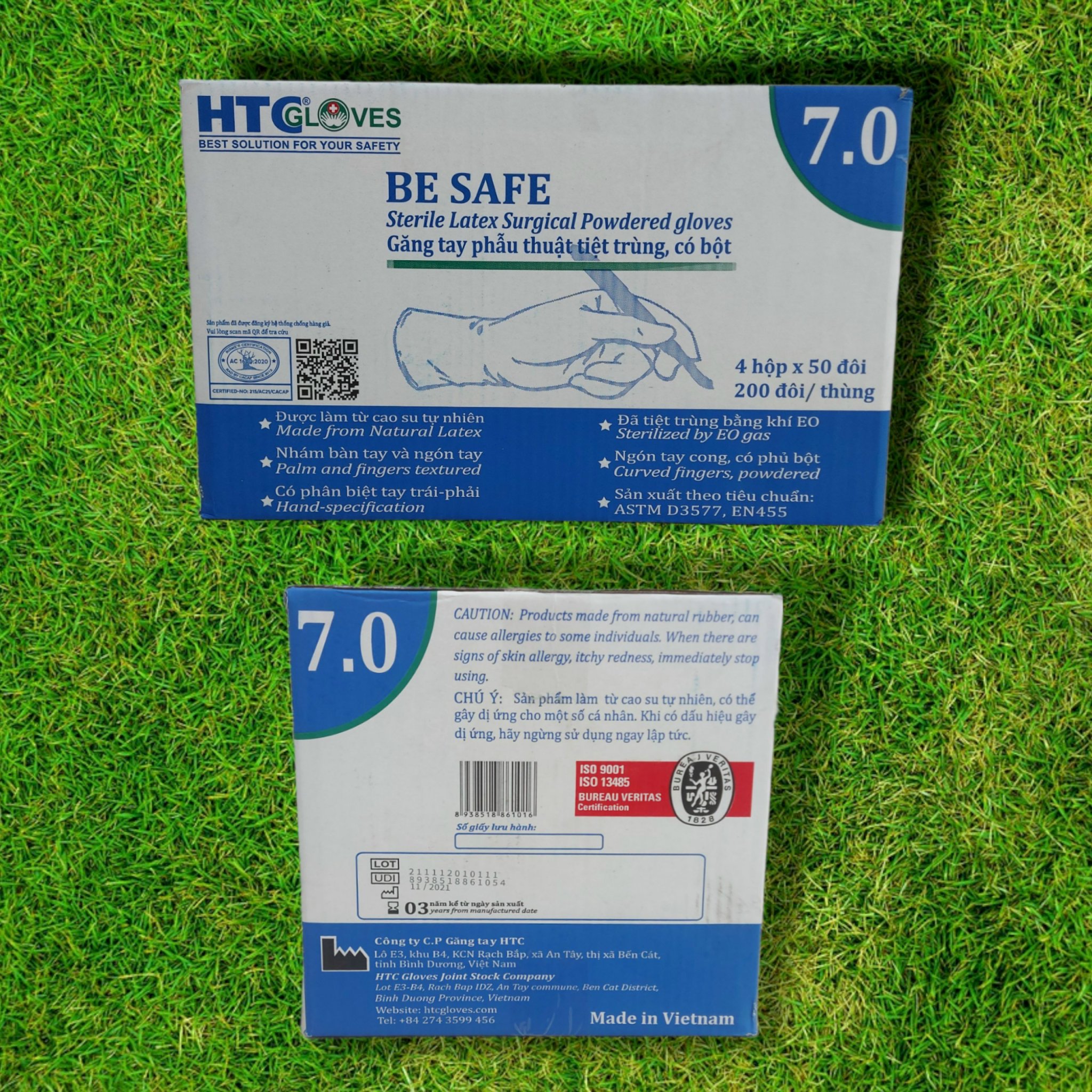 [HCM]Găng tay phẫu thuật (tiệt trùng) (Đôi) (Set 10 đôi)