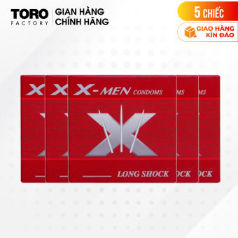 Bao cao su X.men - Bi to và gai li ti | Hộp 1 cái | TORO FACTORY