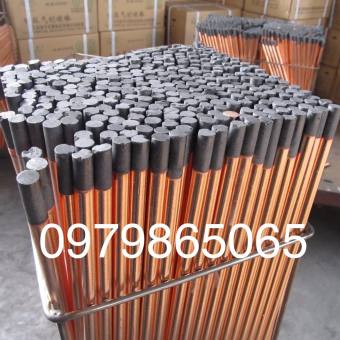 Mua 5 que tặng 1, Gói 5 que hàn thổi than, thổi gouging carbon 6mm, 8mm, 10mm tại KiHa shop, cắt khoét, vát rãnh kim loại, chuẩn bị mối hàn