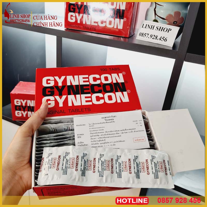 Viên đặt phụ khoa Gynecon Thái Lan