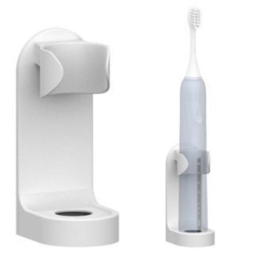 Hot-selling household goods [Hàng có sẵn] Giá Để Bàn Chải Đánh Răng Điện Dán Tường Kệ Để Bàn Chải Điện Phòng Tắm Cao Cấp Dính Tường