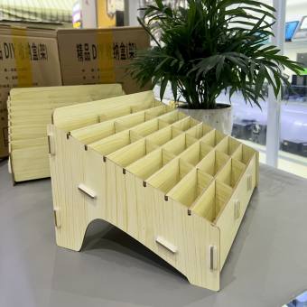 Kệ gỗ đa năng 24 ô dễ dàng lắp ráp