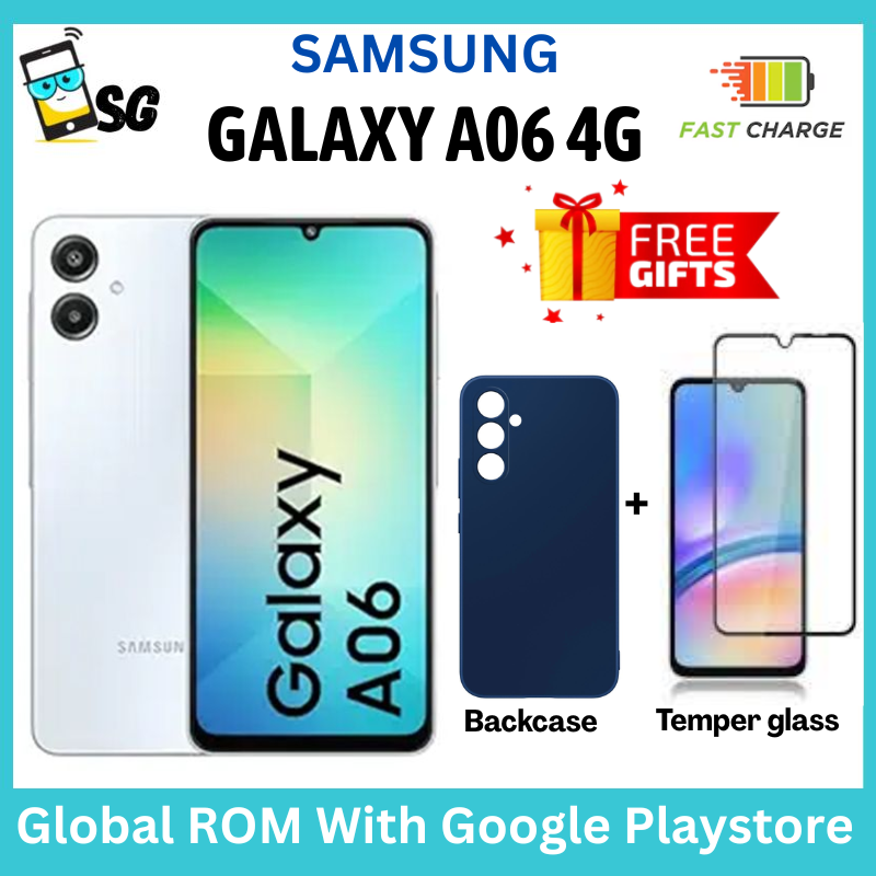 Samsung Galaxy A06 4G/5G - 50Mp Camera, 5000Mah Battery, Brand New