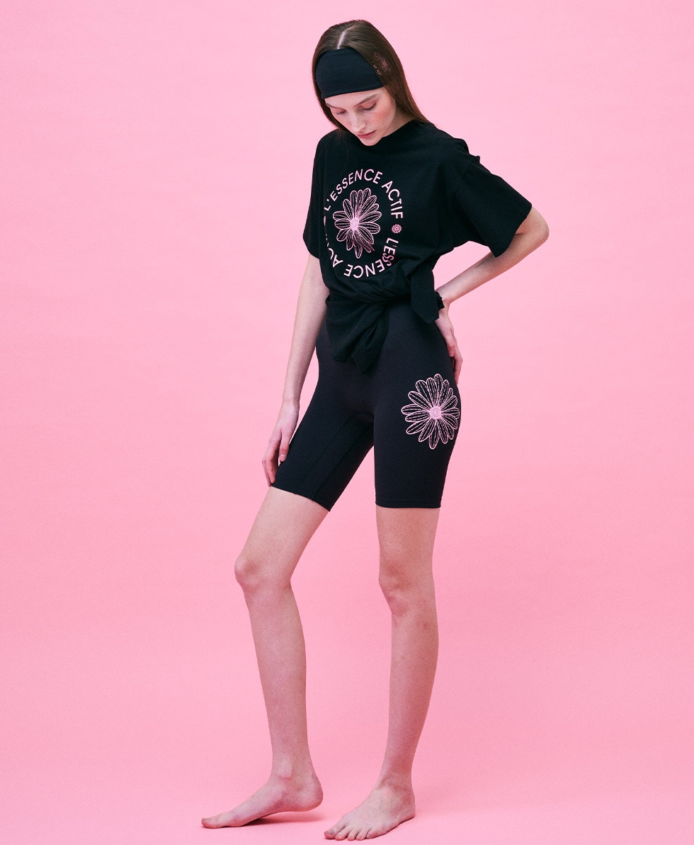 MARDI MERCREDI SIDE SLIT T-SHIRT ACTIF EMBLEM - 6 Colors (2024 NEW)