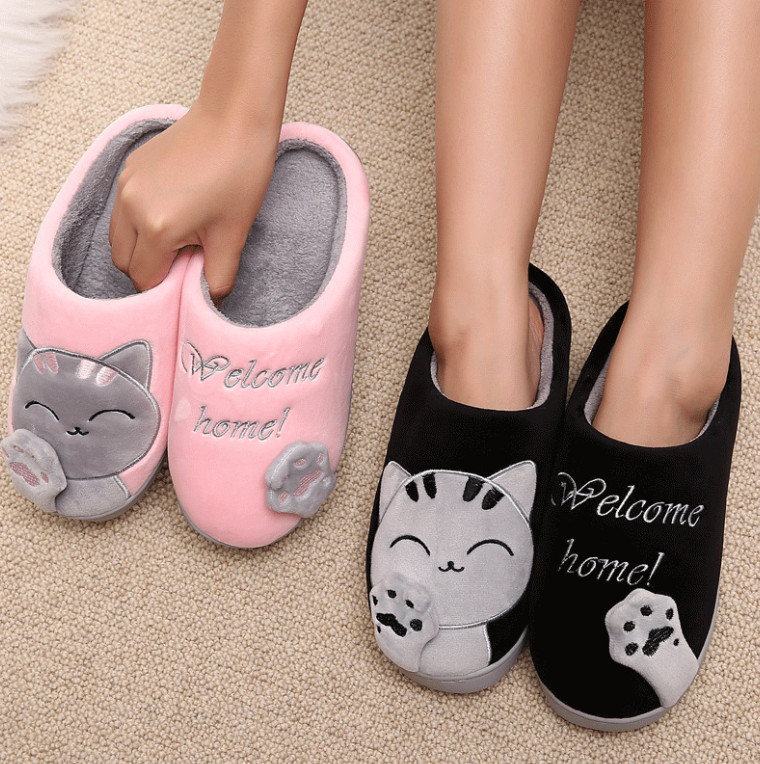 Sandal Rumah Hotel Empuk Nyaman Indoor Halus Colorful Slipper Cat SP34