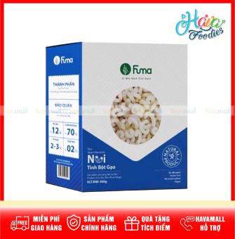 Nui Tinh Bột Gạo – Fuma Rice Starch Macaroni
