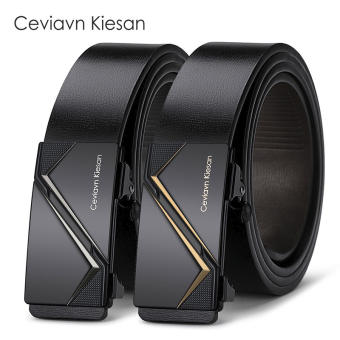 Thắt lưng nam bản nhỏ Ceviavn Kiesan, dây nịt nam khóa tự động luồn trong giấu dây, bản 3,3cm