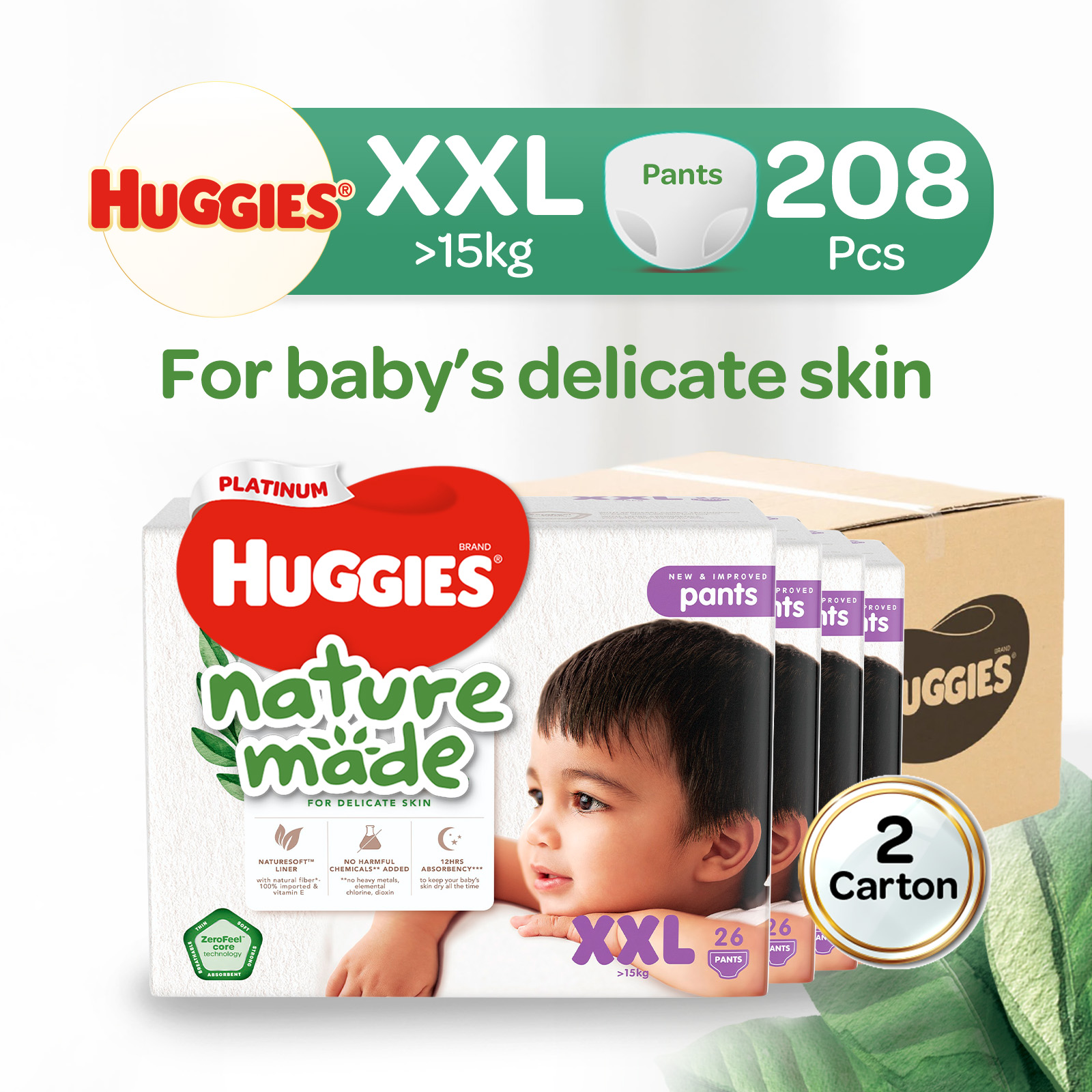 Buy Huggies Complete Comfort Dry Pants Medium (M) Size Baby Diaper Pants,  26 count, with 5 in 1 Comfort Online at Low Prices in India - Amazon.in